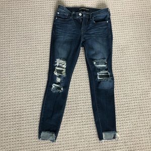 Express jeans, 4R ankle length